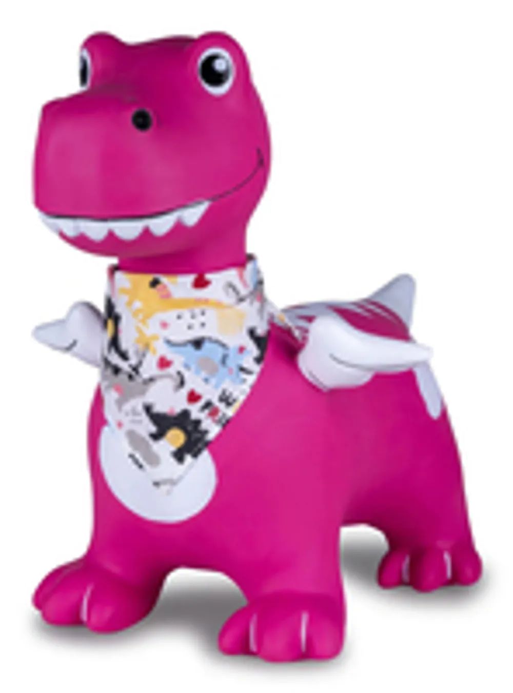 JAMARA Hüpftier Dino mit Flügel HoppyDoo Pumpe pink