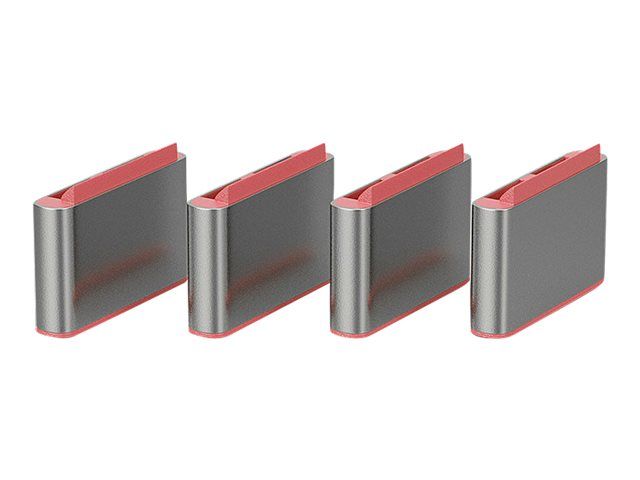 Lindy Schloss für USB-C-Port - Rot