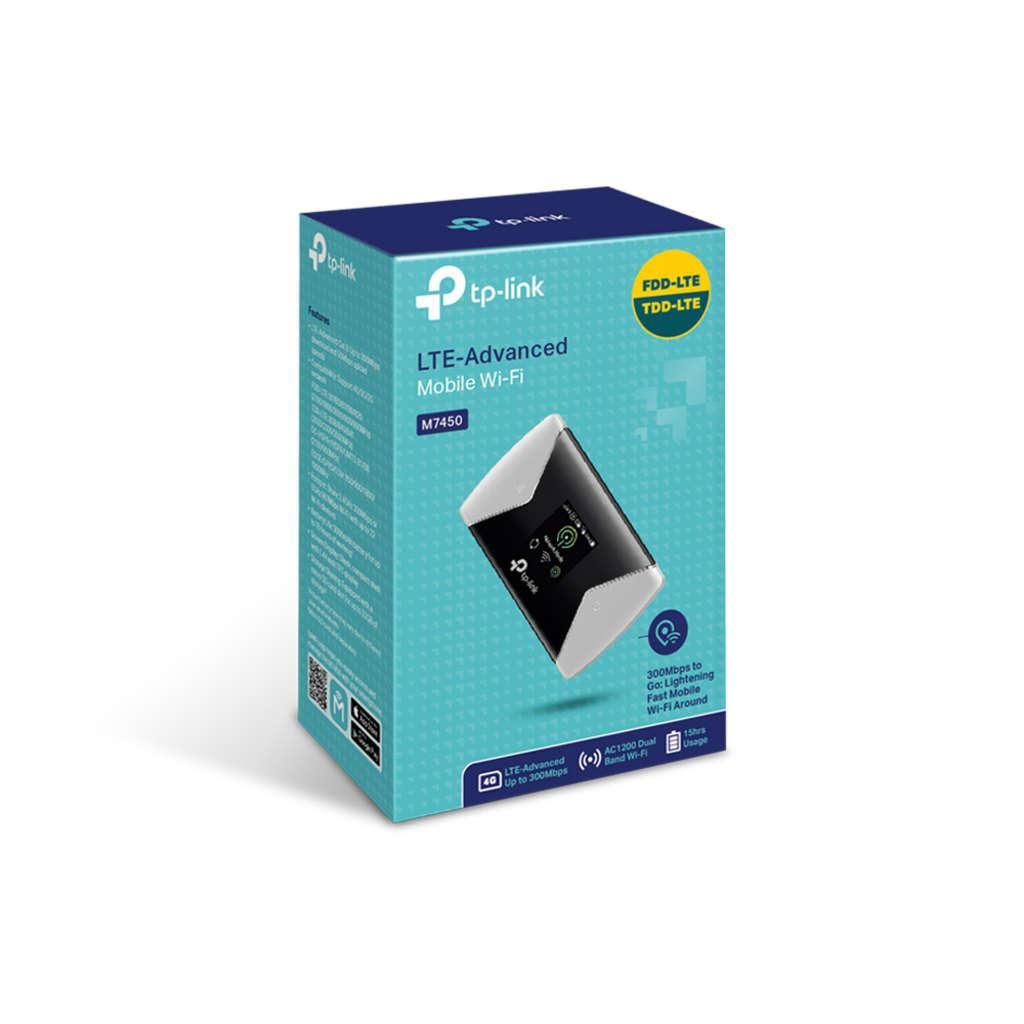 TP-LINK M7450 - Mobiler Hotspot - 4G LTE Advanced