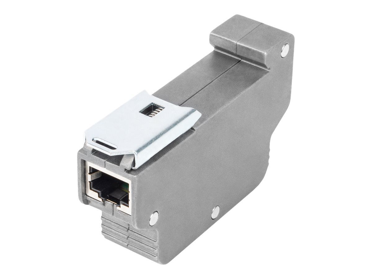 DIGITUS PoE Überspannungsschutz (RJ45), DIN-Schienenmontage, Indoor