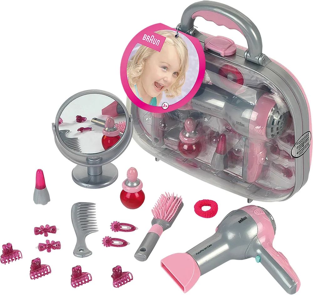 Theo Klein GmbH BRAUN Beauty Case m.Haartrockner/Zubehör