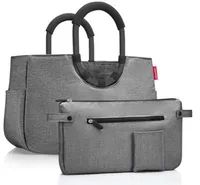 Reisenthel Loopshopper M - Einkaufswagen - Grau - Polyester - Monochromatisch - 12 l - 400 mm