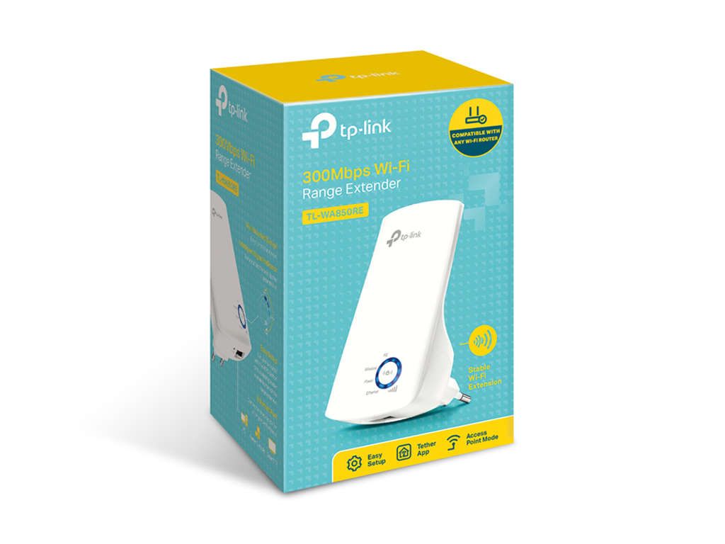 TP-LINK TL-WA850RE - Wi-Fi-Range-Extender - 100Mb LAN