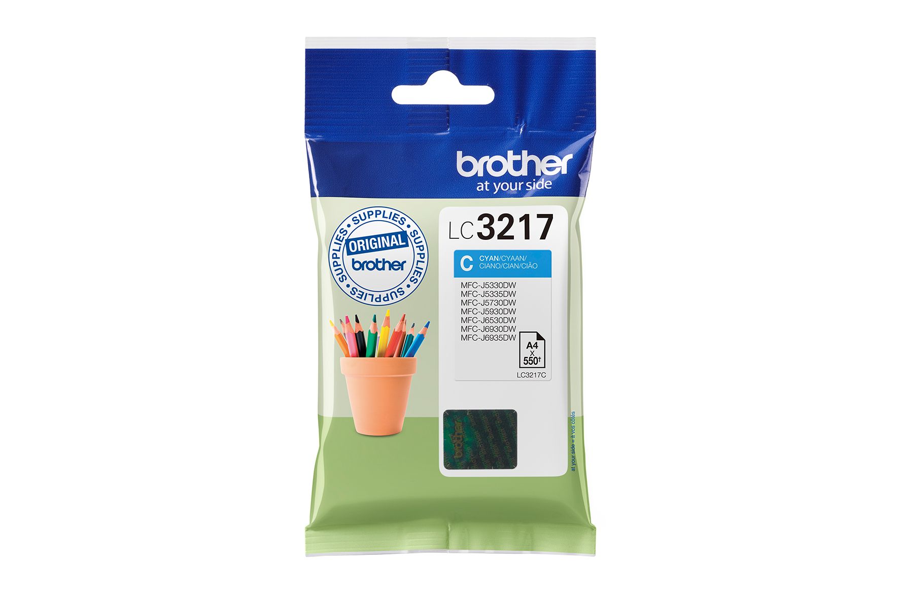 Brother LC3217C - Cyan - Original - Tintenpatrone