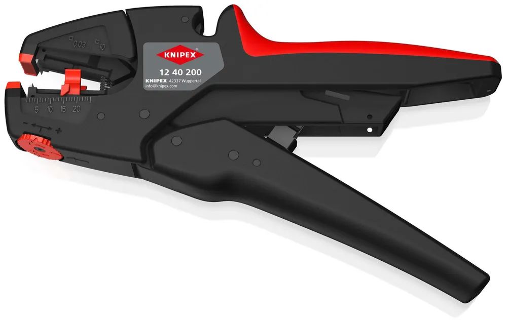 KNIPEX Selbsteinstellende Abisolierzange 200 mm