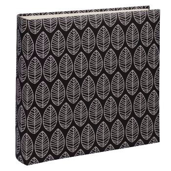 Hama Jumbo-Album "La Fleur", 30x30 cm, 100 weiße Seiten, Schwarz