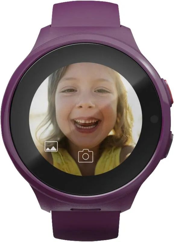 Hama Kinder-Smartwatch, mit GPS, SOS-Taste, Telefonfunktion, Berry