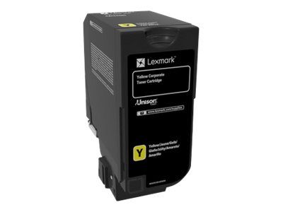 Lexmark Gelb - original - Tonerpatrone LCCP, Lexmark Corporate