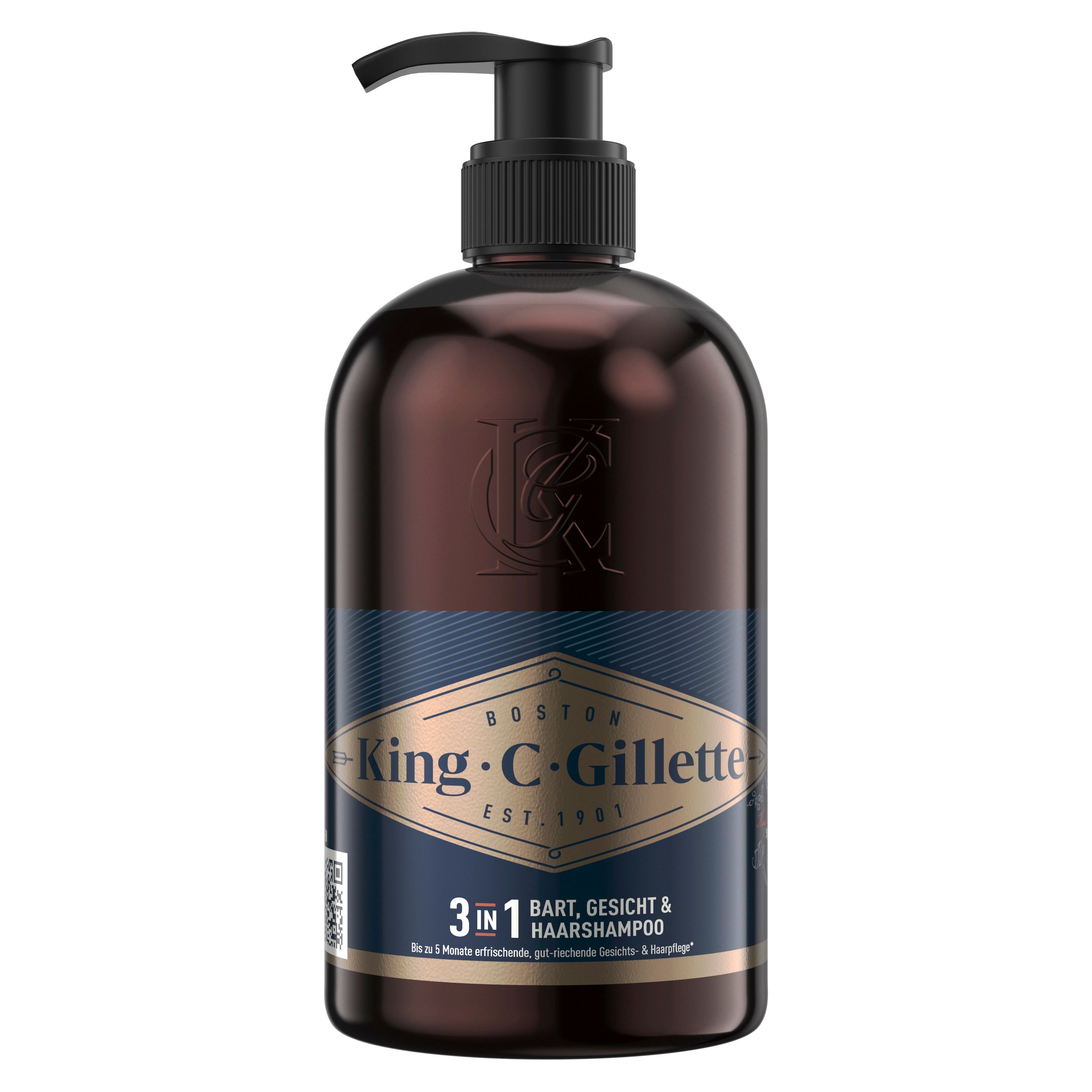 King C. Gillette Bartshampoo 350 ml