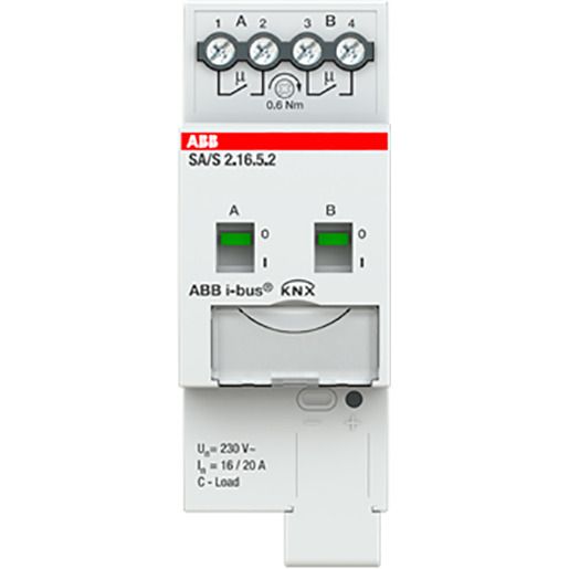 ABB SCHALTAKTOR 2-FACH 16A / SA/S2.16.5.2 2CDG110265R0011