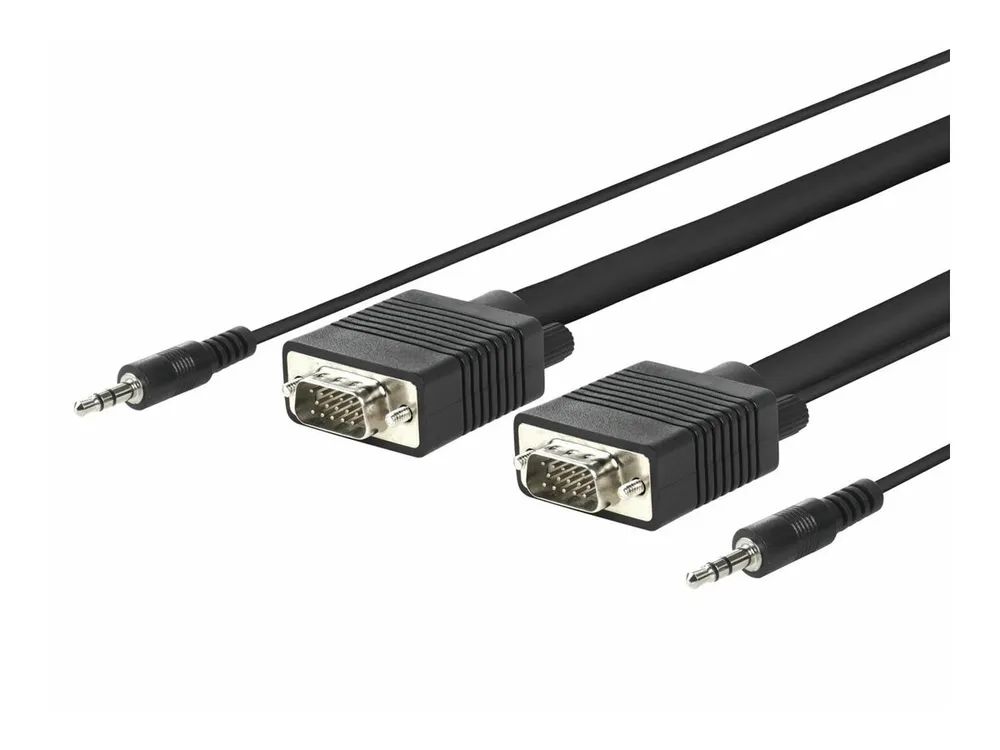 MicroConnect VGA-Kabel - HD-15 (VGA), Mini-Stecker (M)