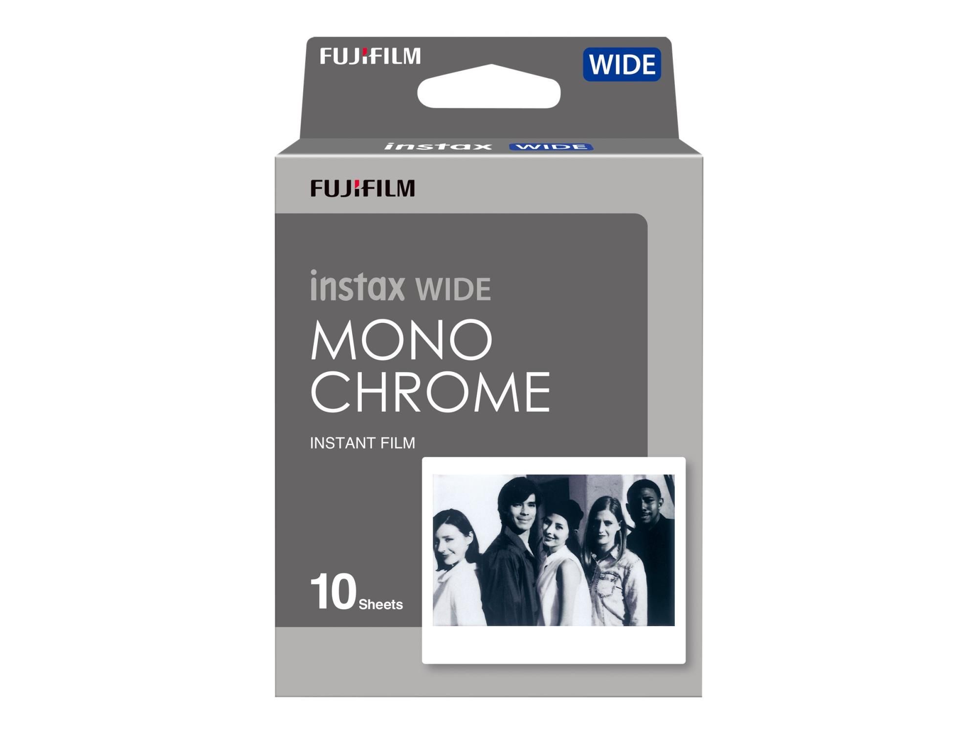 Fujifilm Instax Wide Monochrome - Schwarz-/Weiß-Sofortfilm