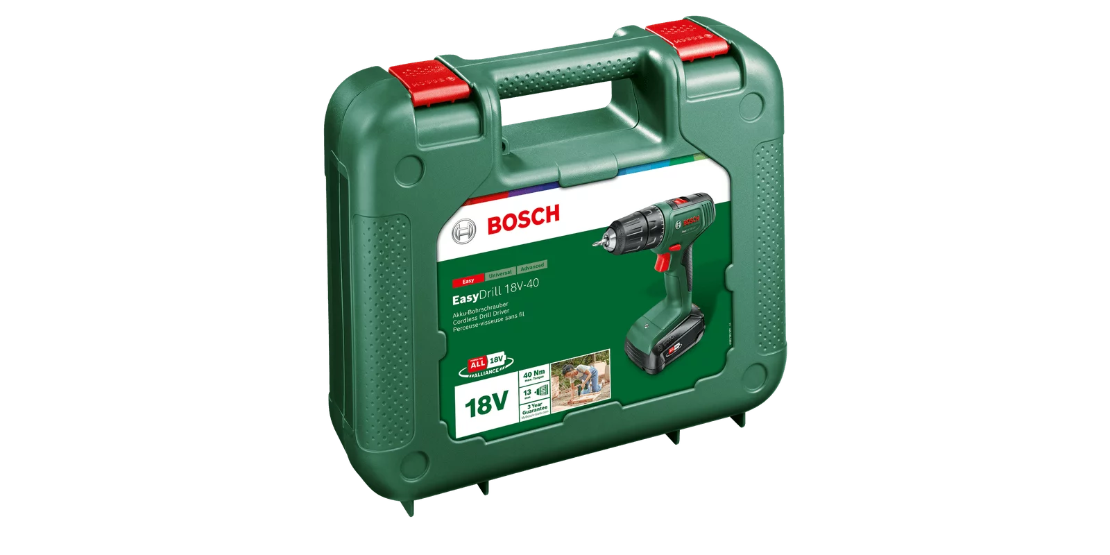 Bosch EasyDrill 18V-40 1x2,0Ah