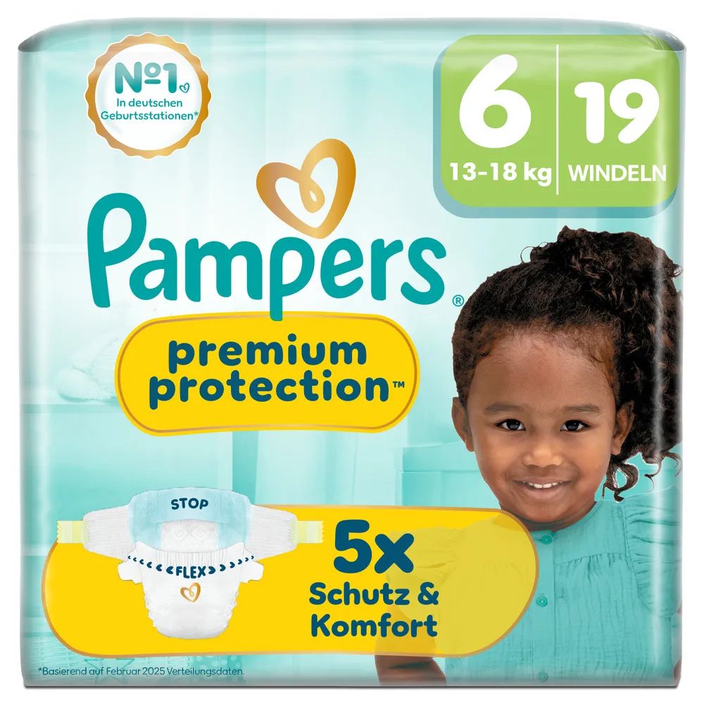 Pampers Premium Protection Gr.6 Extra Large 13-18kg 