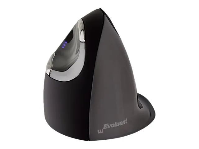 Evoluent VerticalMouse D Large - Vertikale Maus - ergonomisch - Laser - 6 Tasten - kabellos - kabelloser Empfänger (USB)
