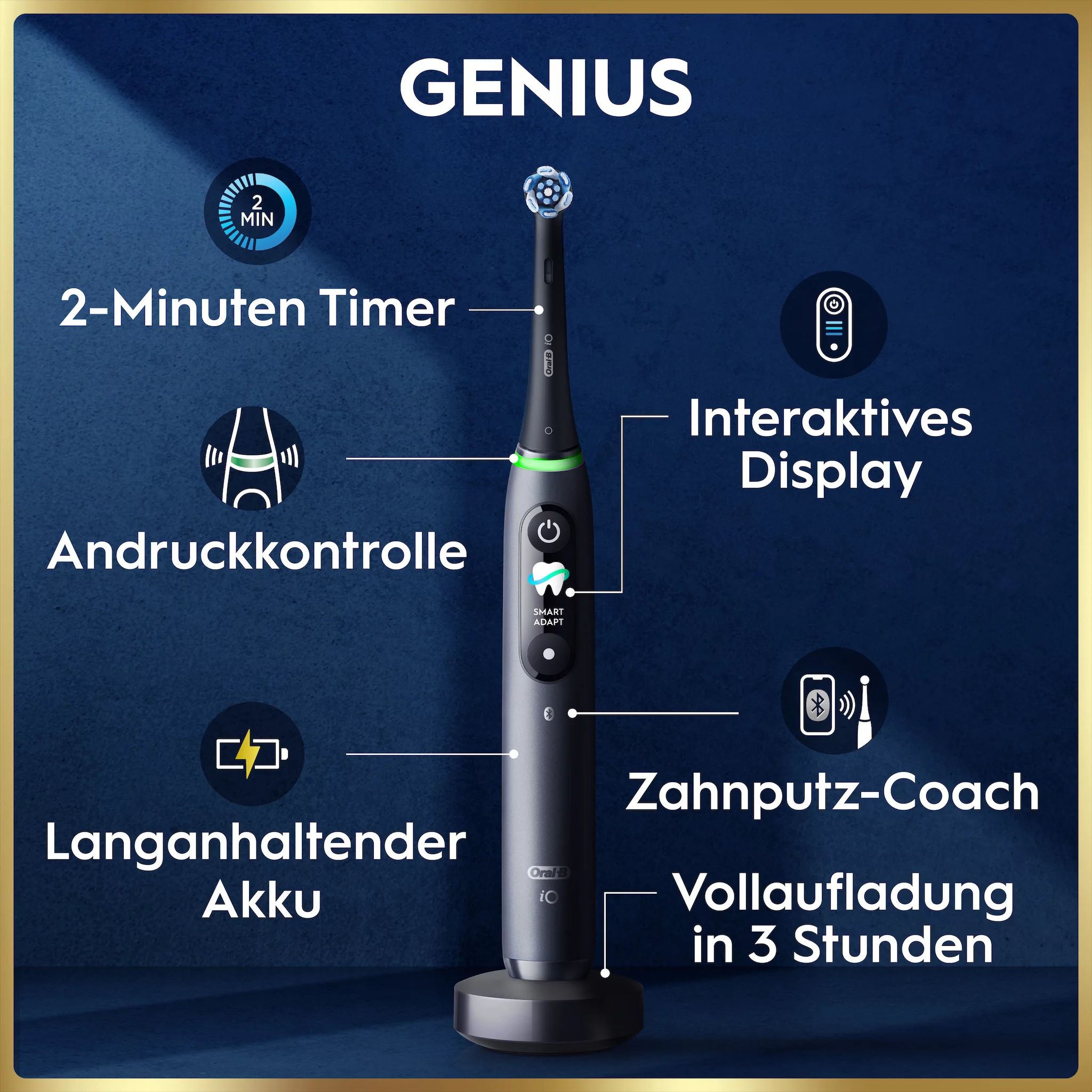 Oral-B iO Series 9 Black Onyx/Rose Quartz Duopack