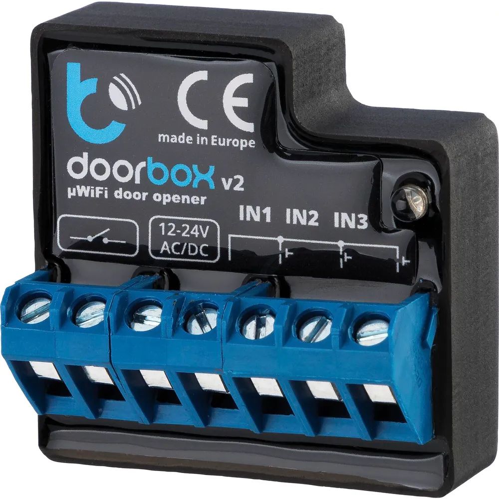 TEDEE Relais Modul, 39 x 39 x 22 mm, 12-24V AC/DC