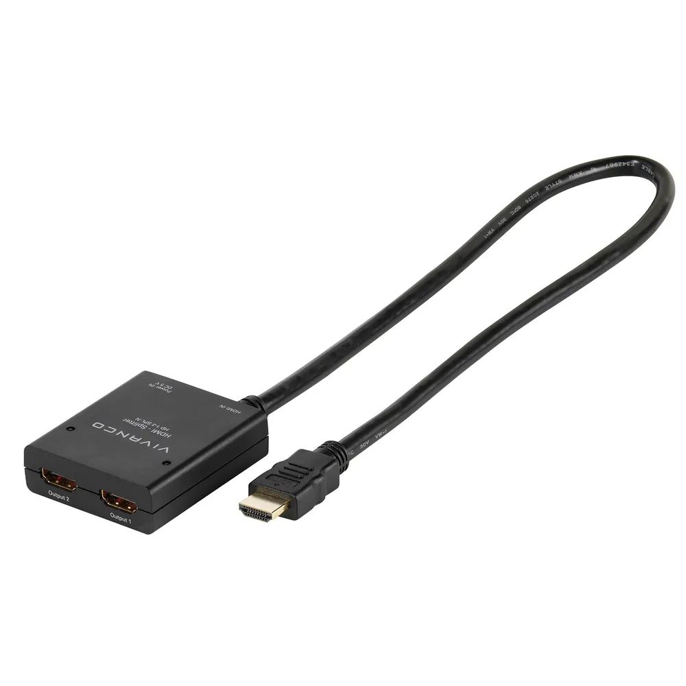 VIVANCO HDMI Verteiler 1 auf 2