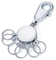 Troika KYR60-MC - Schlüsselkarabinerhaken - Silber - Metall - Abbildung - 1,3 cm - Box