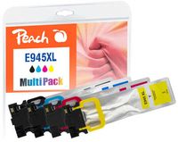 Peach PI200-796 - Kompatibel - Schwarz - Cyan - Magenta - Gelb - Epson - Combo pack - WorkForce Pro 