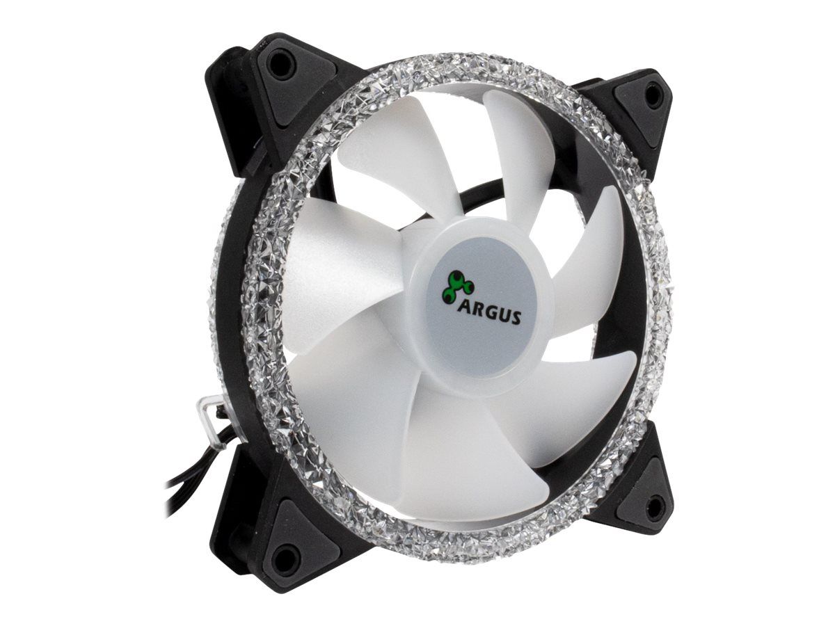 Inter-Tech Argus RGB-FAN SET RS-07 - Gehäuselüfter - 120