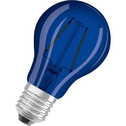 Osram LEDLAMPE 2,5W E27 10LM BLAU / LEDVAN STAR DECO CLA. A14 4058075434004