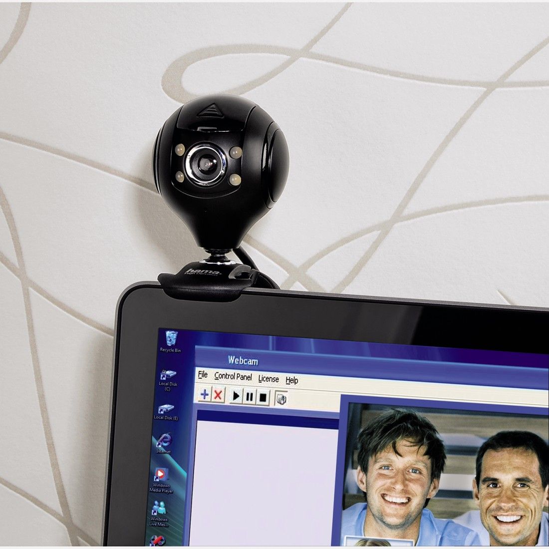 Hama 53950 HD-Webcam Spy Protect