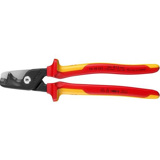 Knipex 225 MM VDE Ø 23 MM / 120 MM² / KNIPEX KABELSCHERE 95 18 225