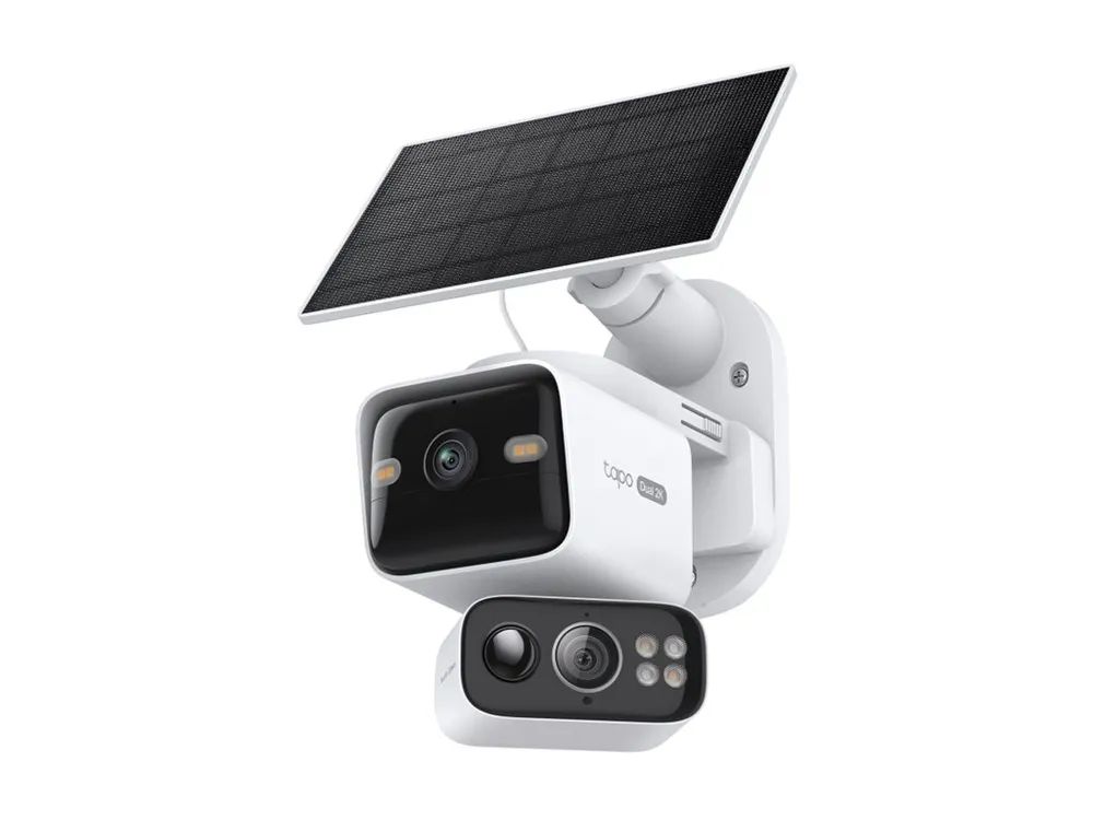 TP-LINK Tapo TC93D KIT V1 - Solar-Powered Security Camera Kit - Netzwerk-Überwachungskamera - schwenken / neigen - wetterfest - Farbe (Tag&Nacht)