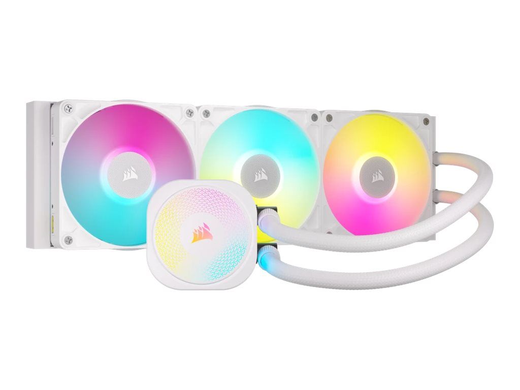 Corsair iCUE Link TITAN 360 RX RGB - Prozessor-Flüssigkeitskühlsystem - Kühlergröße: 360 mm - (für: AM4, LGA1700, AM5, LGA1851)