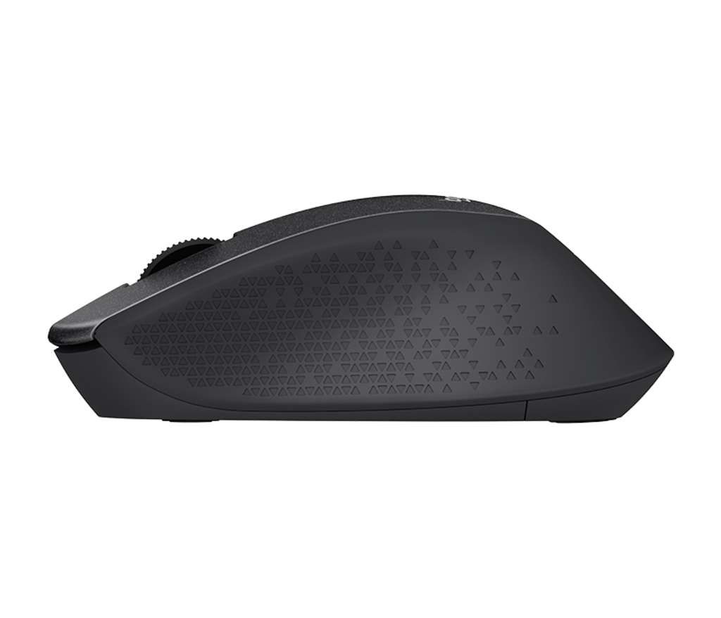 Logitech B330 Silent Plus - Maus - optisch - 3 Tasten - kabellos - 2.4 GHz - kabelloser Empfänger (U