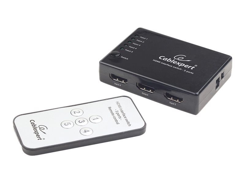 Gembird Cablexpert DSW-HDMI-53 - Video/Audio-Schalter