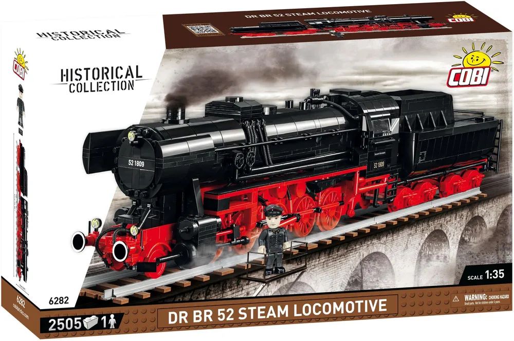 Cobi DR BR Class 52 Steam Locomotive Massstab 1 35