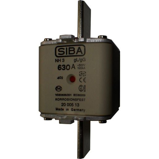 Siba NH-SICHERUNG GG GR 3 / SIBA NH3/ 500A GL 500V 2000513.500