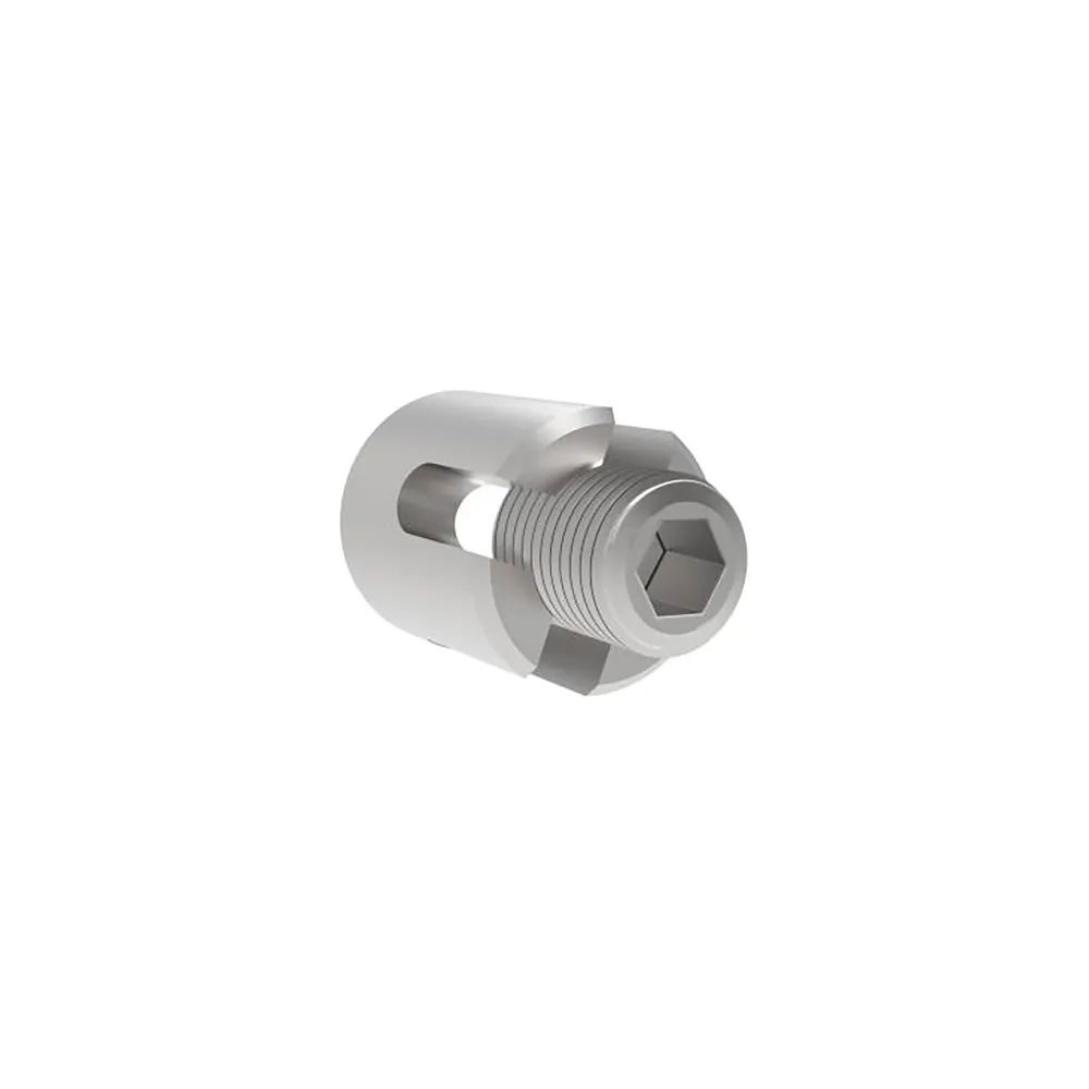 ECONOMY Seilspanner/Kreuzklemme für Drahtseile 4mm,Edelstahl geschliffen AISI316