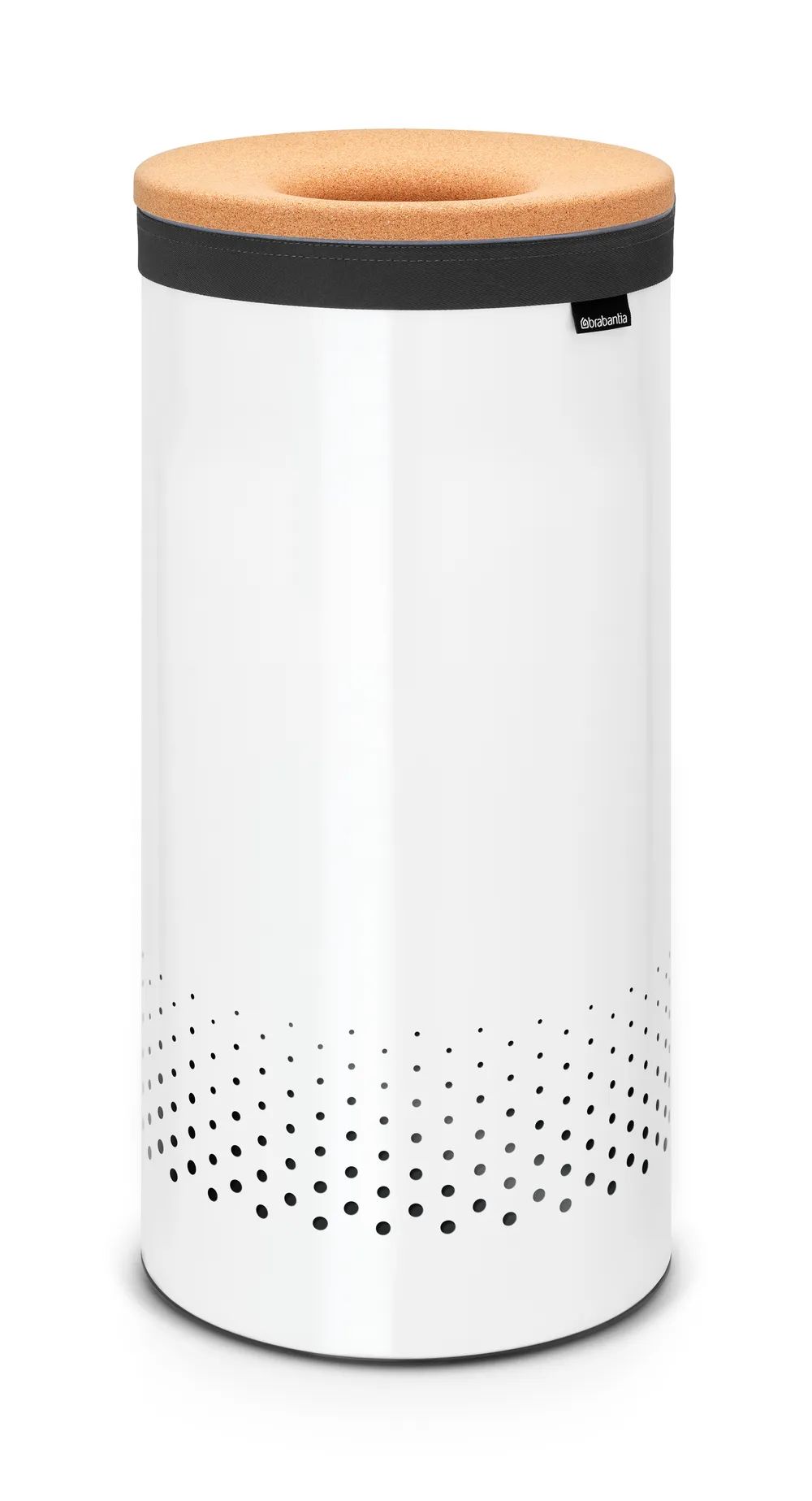 Brabantia Wäschebox 35L, Korkdeckel - White