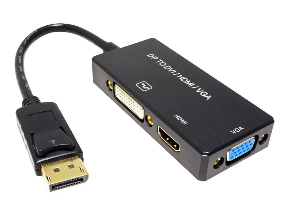 VALUE Videokonverter - DisplayPort - DVI, HDMI, VGA