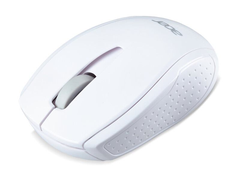 Acer AMR800 - Maus - ergonomisch - optisch - 3 Tasten - kabellos - 2.4 GHz - kabelloser Empfänger (USB)