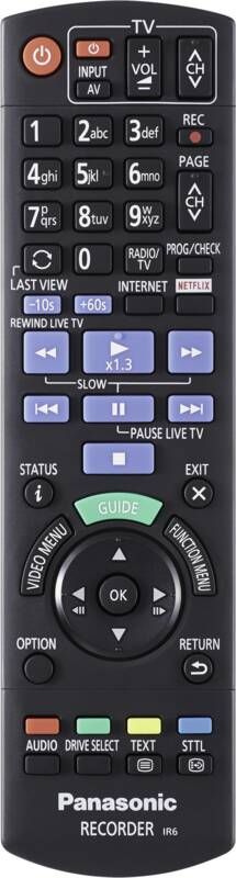 Panasonic Blu-ray Disc Recorder DMR-UBC70EGK