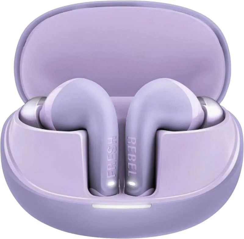 Fresh 'n Rebel Bluetooth®-Ohrhörer "Twins Fuse 2", TWS ANC mit My Sound App, Dreamy Lilac