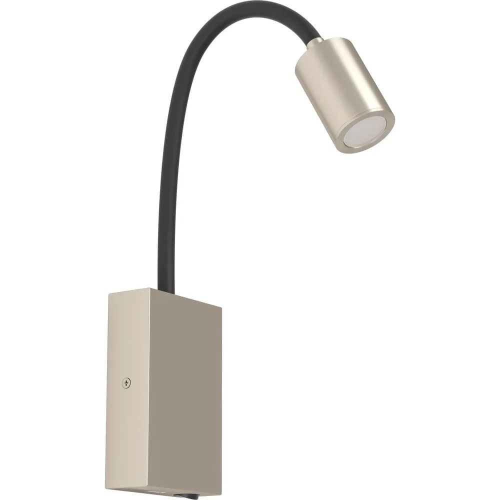 EGLO Wandleuchte Tazzoli Pro Nickel matt, schwarz