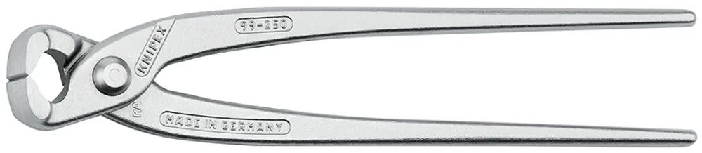 KNIPEX Monierzange (Rabitz- oder Flechterzange) glanzverzinkt 250 mm