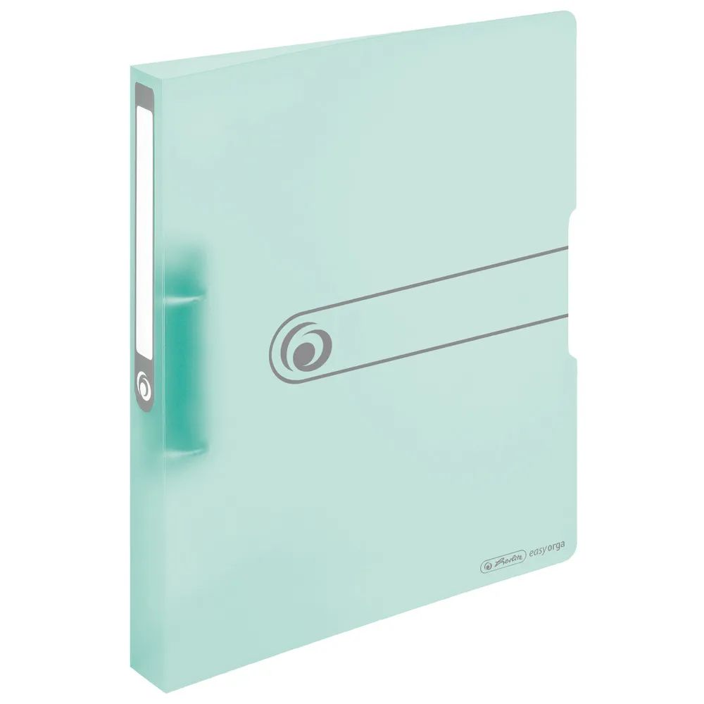herlitz Ringbuch HERLITZ EASY Orga to Go A4 Rückenbreite 38mm 2-D-Ringe PP transluzent Mint