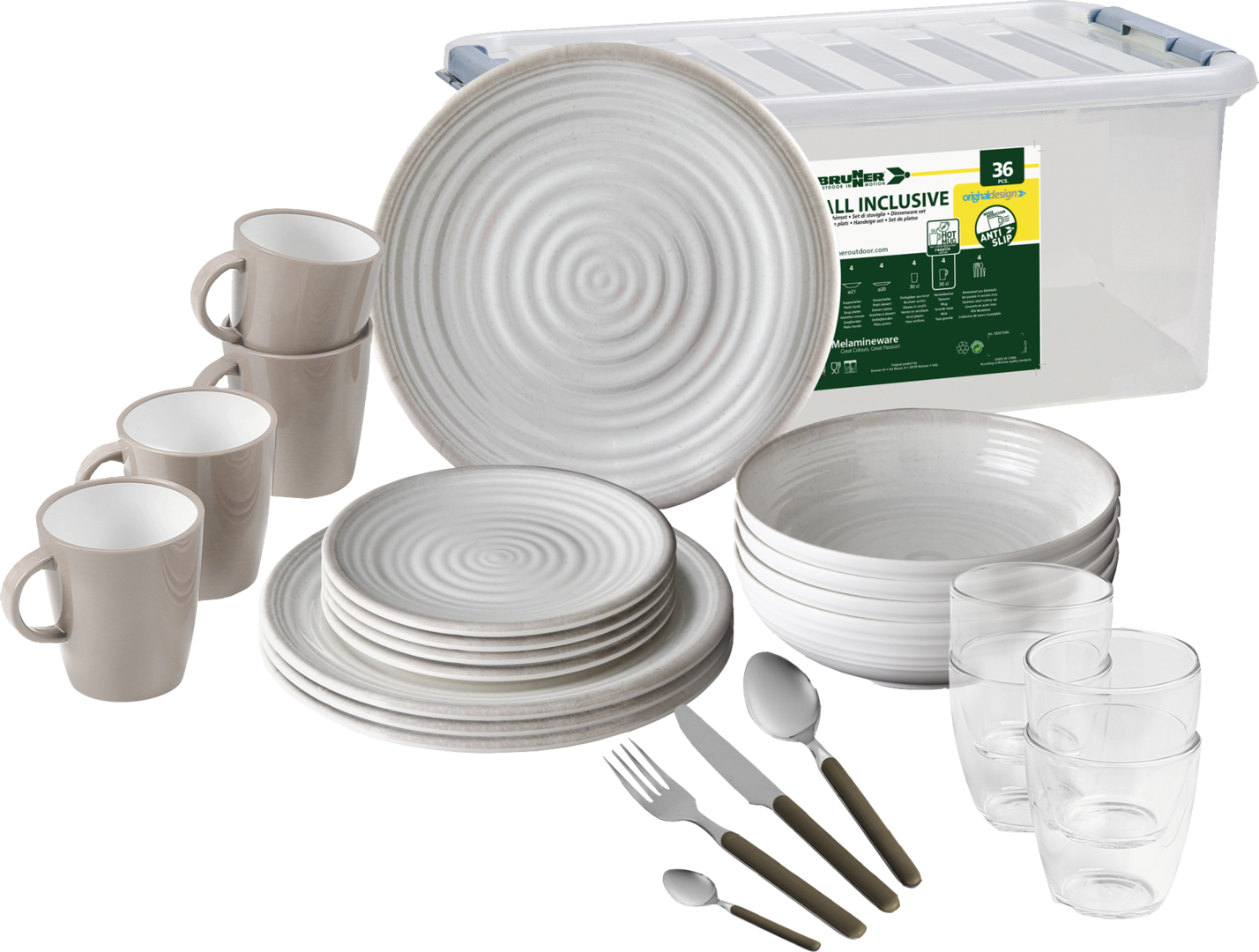 Brunner Melamin-Set SAVANA