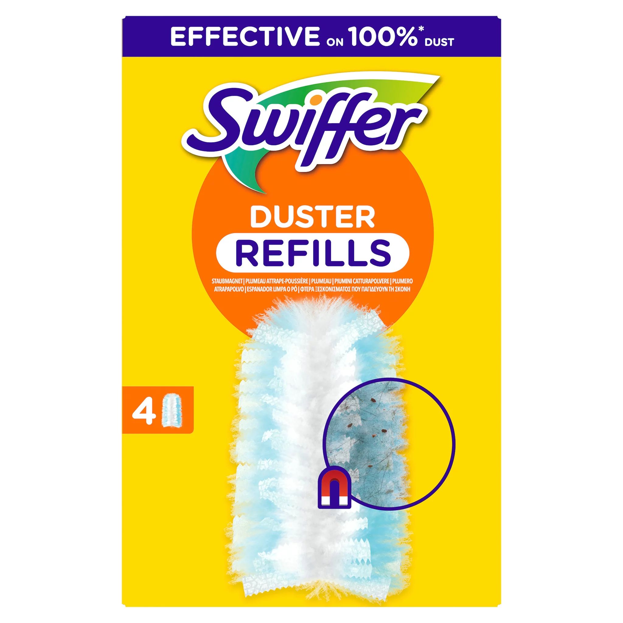 Swiffer Staubmagnet Nachfüllpackung 4er