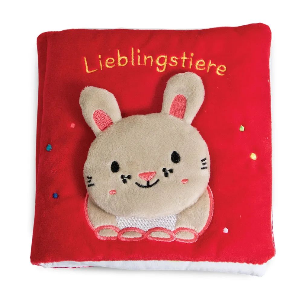Arena Verlag GmbH Kuschel-Klappen-Stoffbuch Lieblingstiere