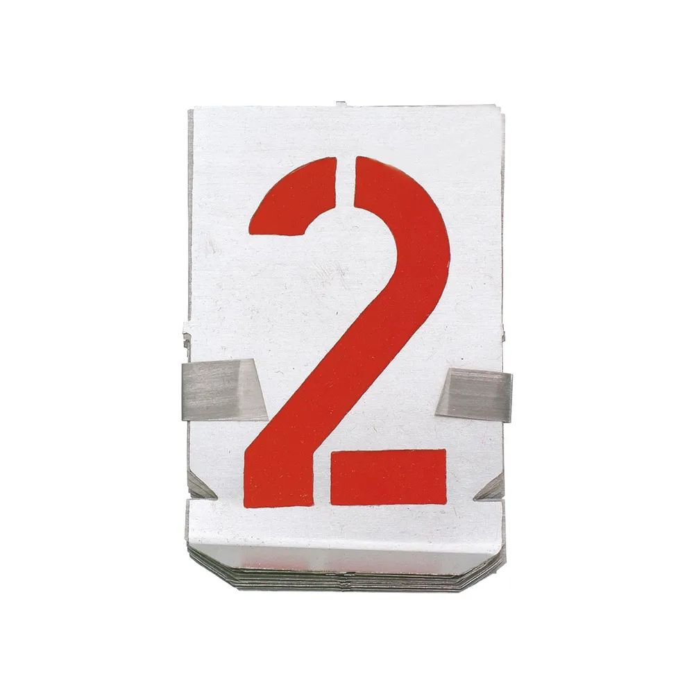 Dönges GmbH & Co.KG  Signierschablonen-Satz Ziffern 80 mm