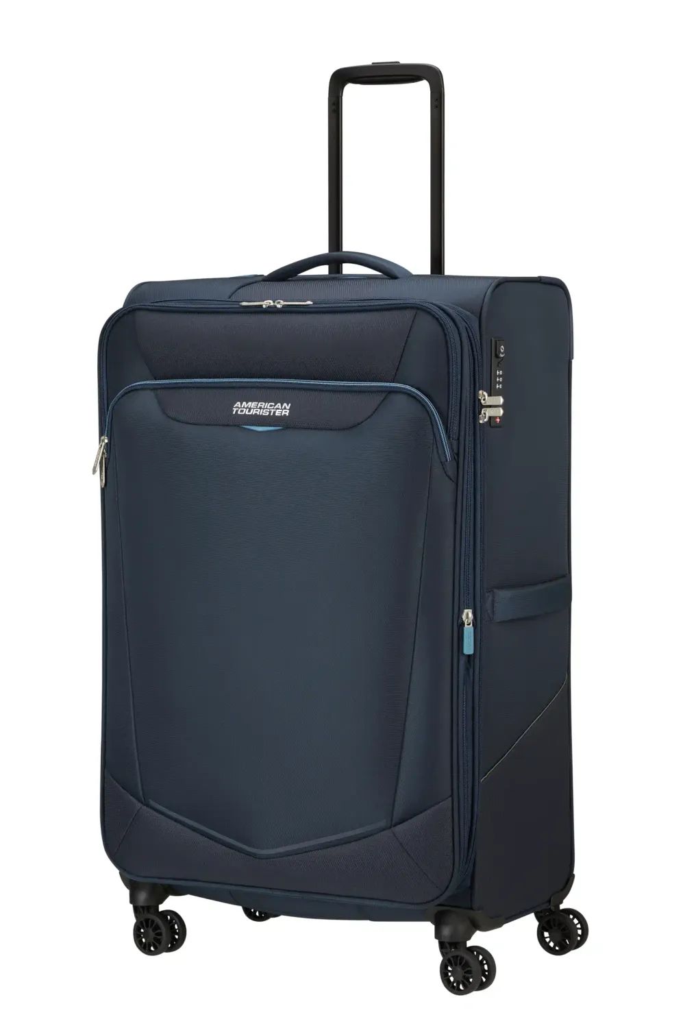 AMERICAN TOURISTER SUMMERRIDE SPINNER L EXP TSA, NAVY