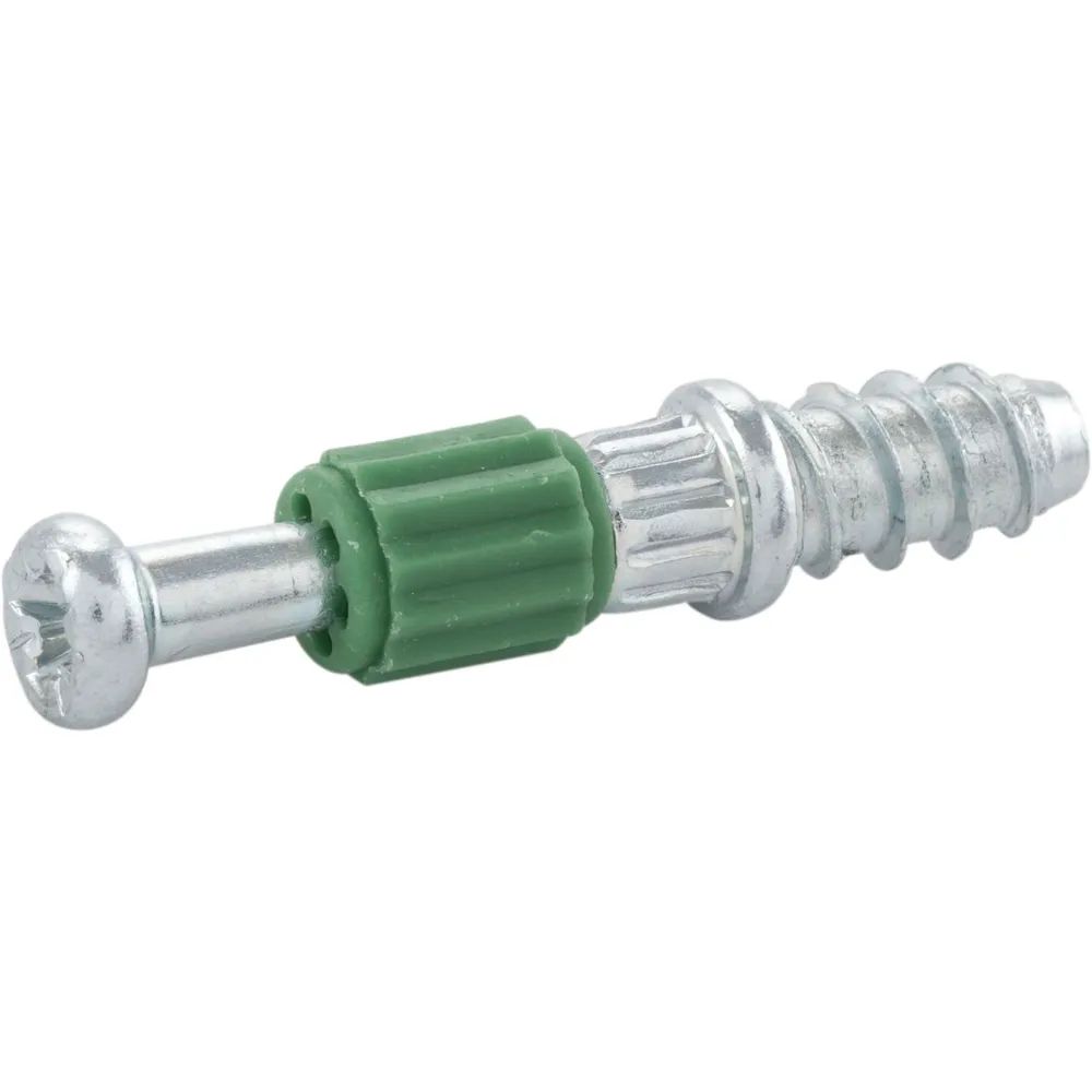 HETTICH RASTEX 15 Twister Einschraubdübel Direktgewinde, Korpus 19mm,Spannmaß 20
