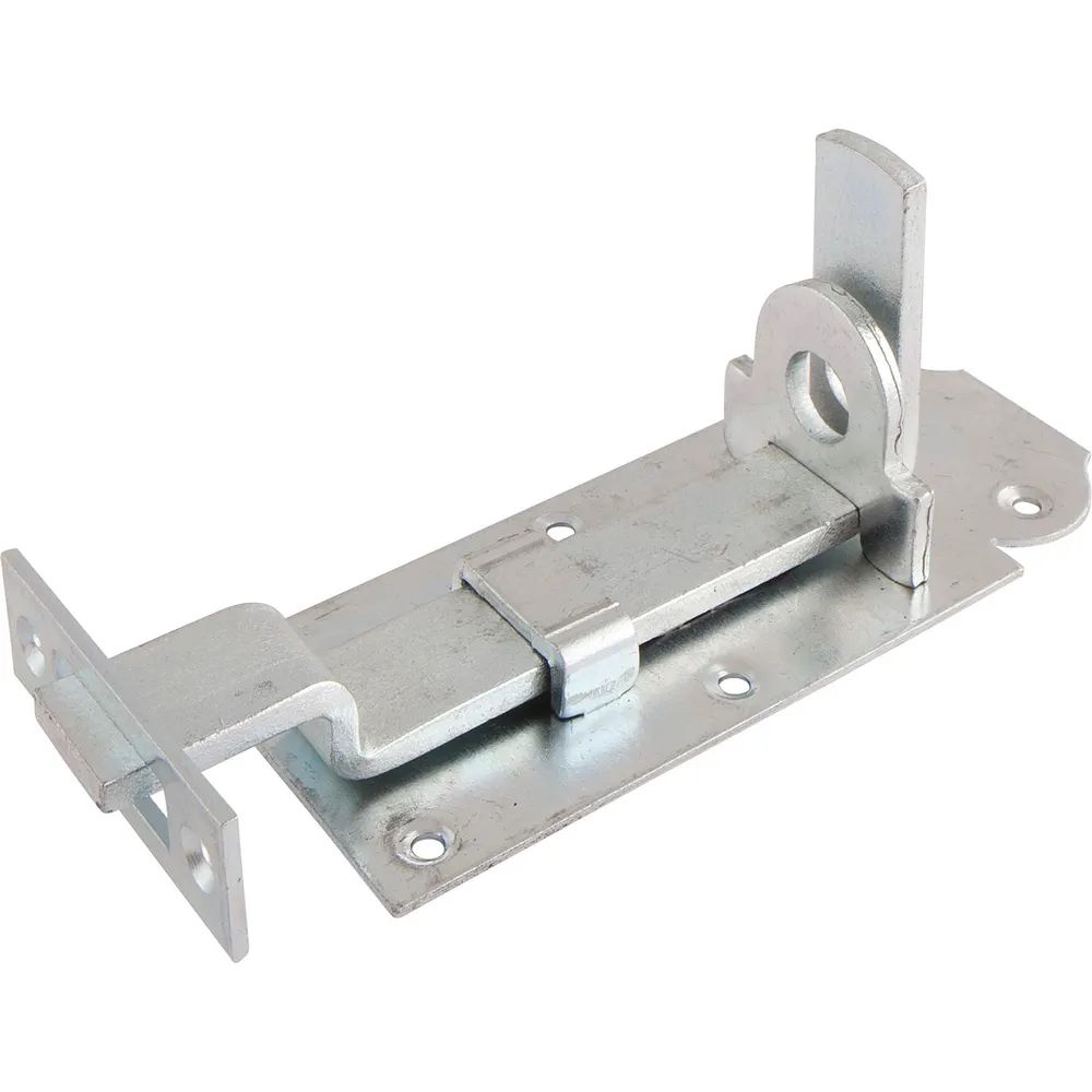 IBFM Querriegel gekröpft mit Schließblech, Platte 140 x 55 mm, verzinkt